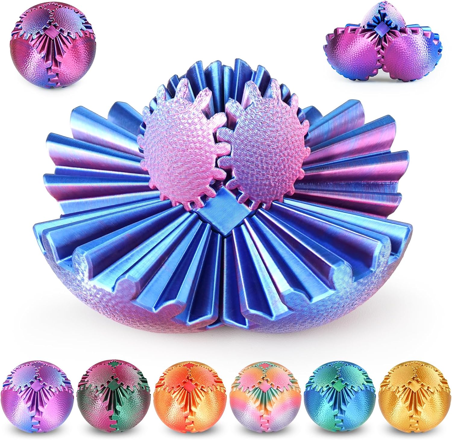 Detalle de Gear Ball Fidget Spielzeug 6 cm