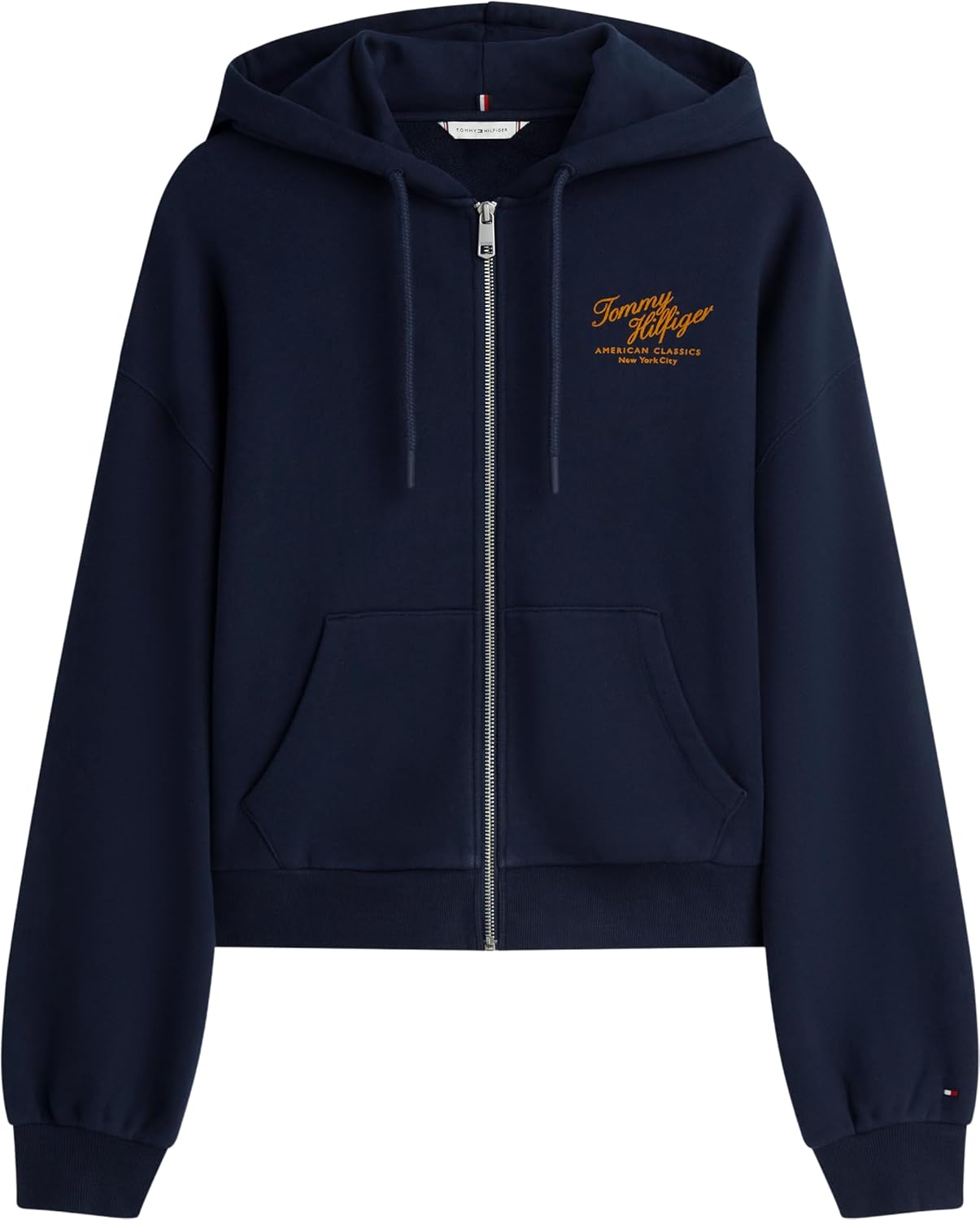 Thumbnail 4 de Tommy Hilfiger Mdrn Script Zip Terry Hoodie Femme – Sweat à capuche zippé
