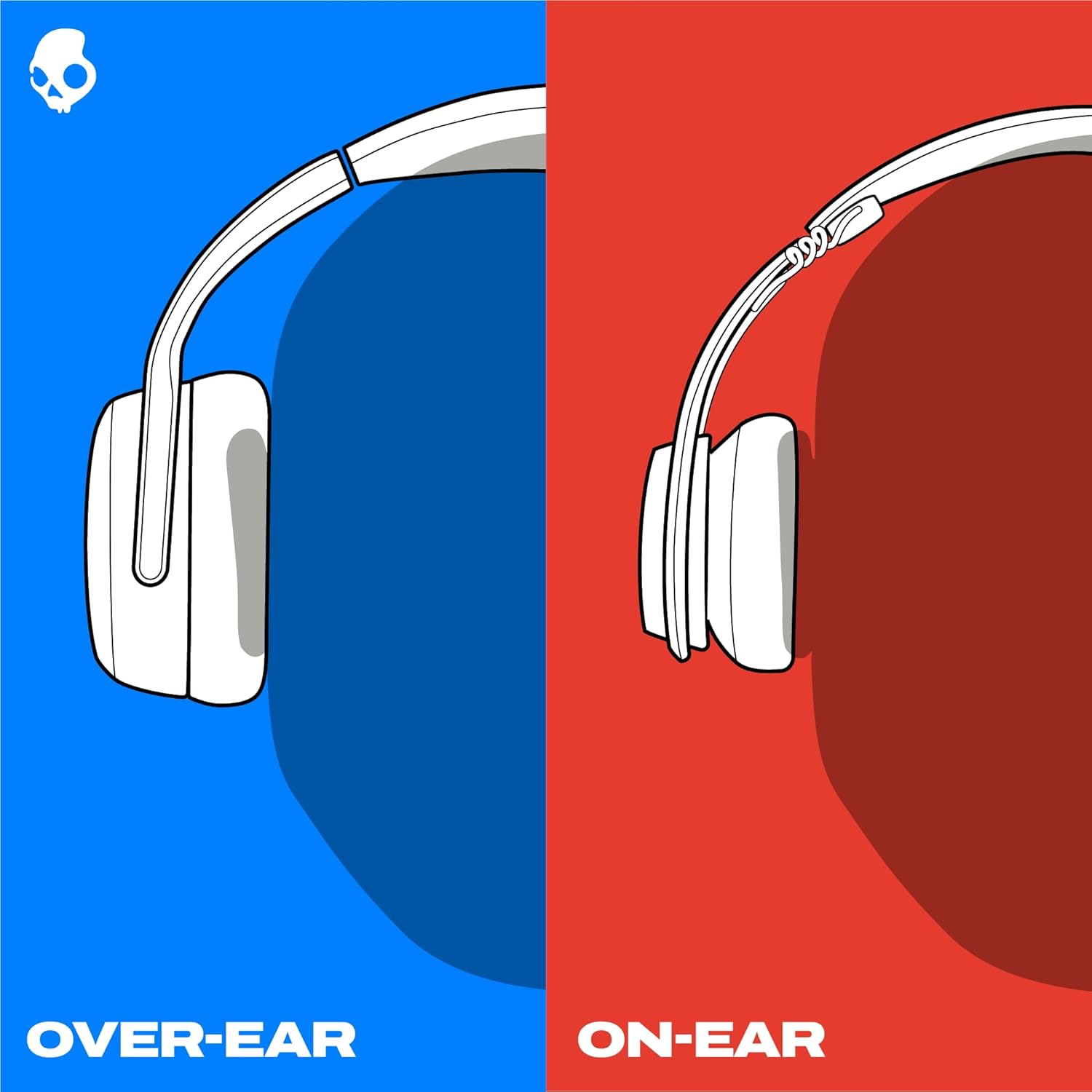 Thumbnail 6 de Skullcandy Grom Over-Ear Wireless-Kopfhörer (45 Std. Akkulaufzeit) mit Lautstärkebegrenzung – Schwarz