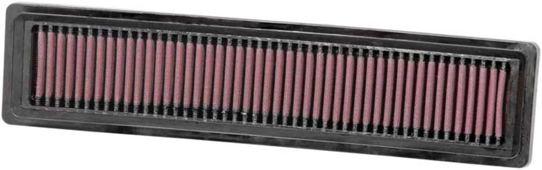 Detalle 2 de K&N 33-2925 vervangingsluchtfilter voor Dacia en Renault, wasbaar en herbruikbaar