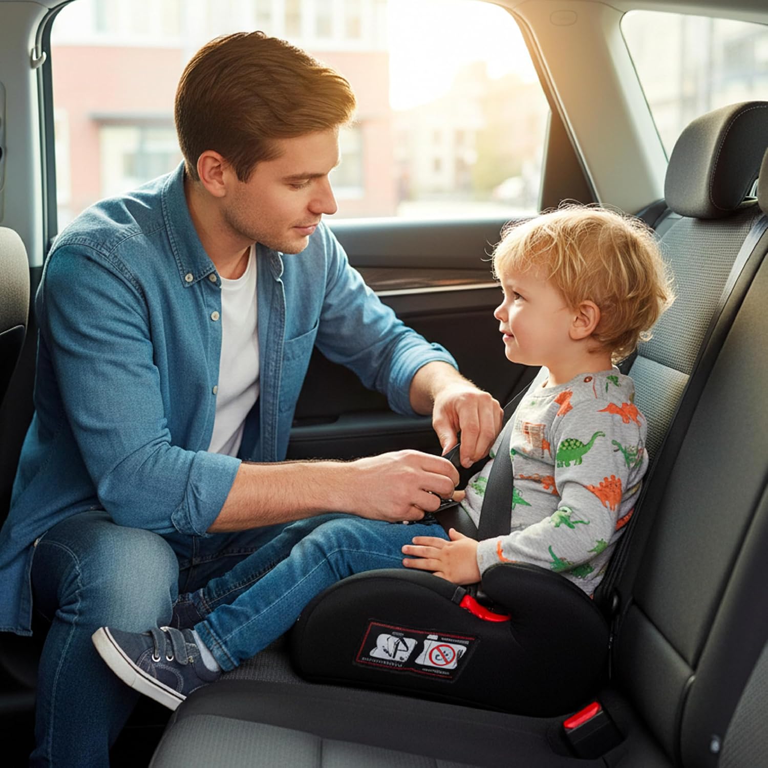Thumbnail 5 de Baroni Kids Rialzino Auto i-Size 125-150 cm: seduta imbottita, rivestimento lavabile e Isofix — compatto e sicuro