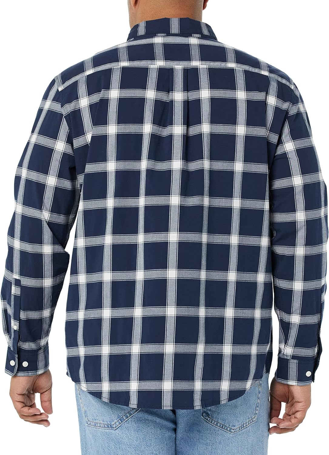 Thumbnail 1 de Amazon Essentials men’s slim-fit long-sleeved stretch poplin shirt