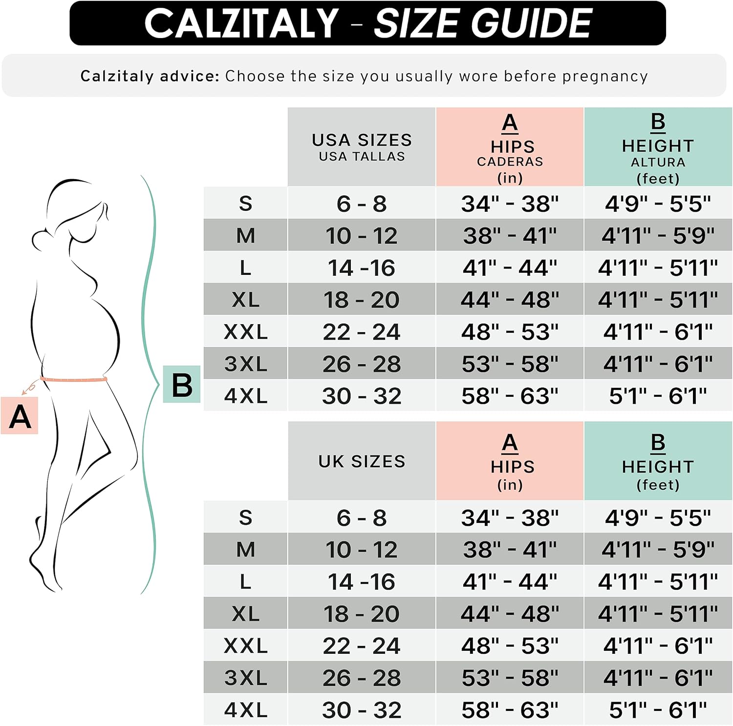 Thumbnail 6 de Calzitaly Opaque Maternity Tights, Micoriber Pregnancy Pantyhose – 100 DEN, Made in Italy