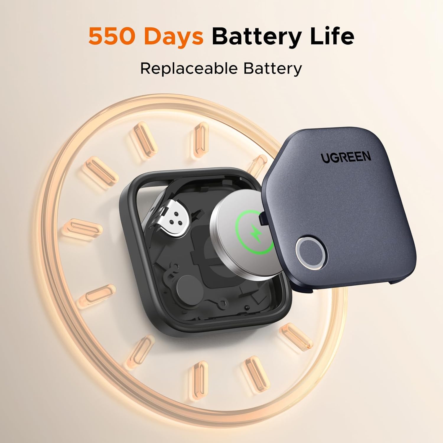Thumbnail 4 de UGREEN FineTrack S 550‑day Bluetooth tracker