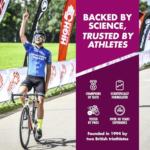 Thumbnail 4 de HIGH5 Energy Gels: Blackcurrant 20×40g – On-the-go fuel for runners and athletes