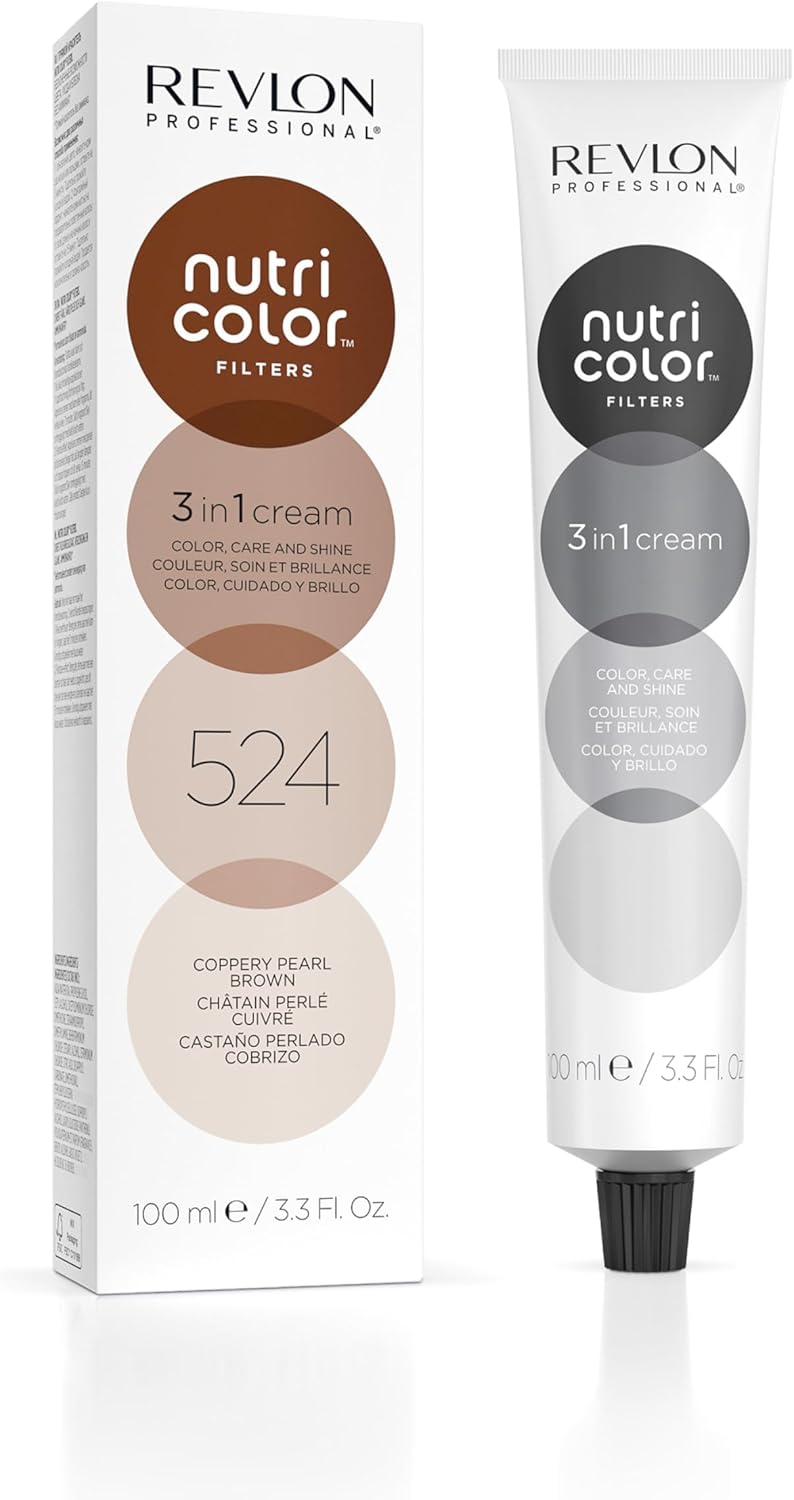 Thumbnail 6 de Revlon Professional Nutri Color Filters 3 in 1 Pearly Ash Brown 512, maschera colorante semipermanente 240 ml