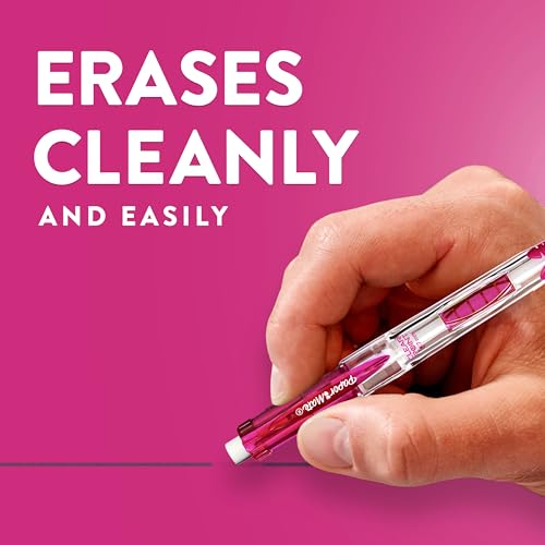 Detalle 2 de Paper Mate Clearpoint Mechanical Pencils 0.7mm HB #2, 2-Pack: Bright Barrels for Note-Taking