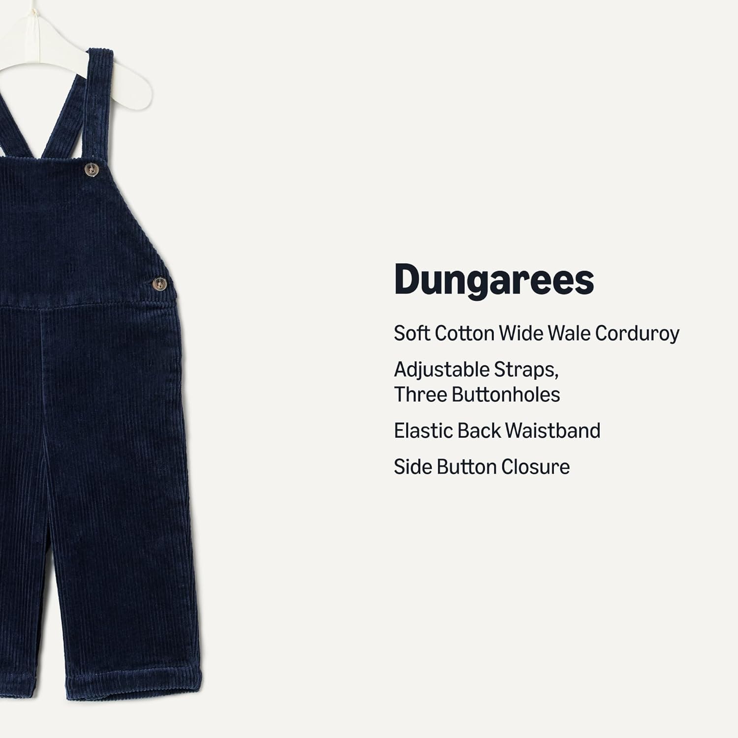 Thumbnail 1 de Amazon Essentials Unisex Baby Corduroy Dungarees (Sofia Grainge collaboration)
