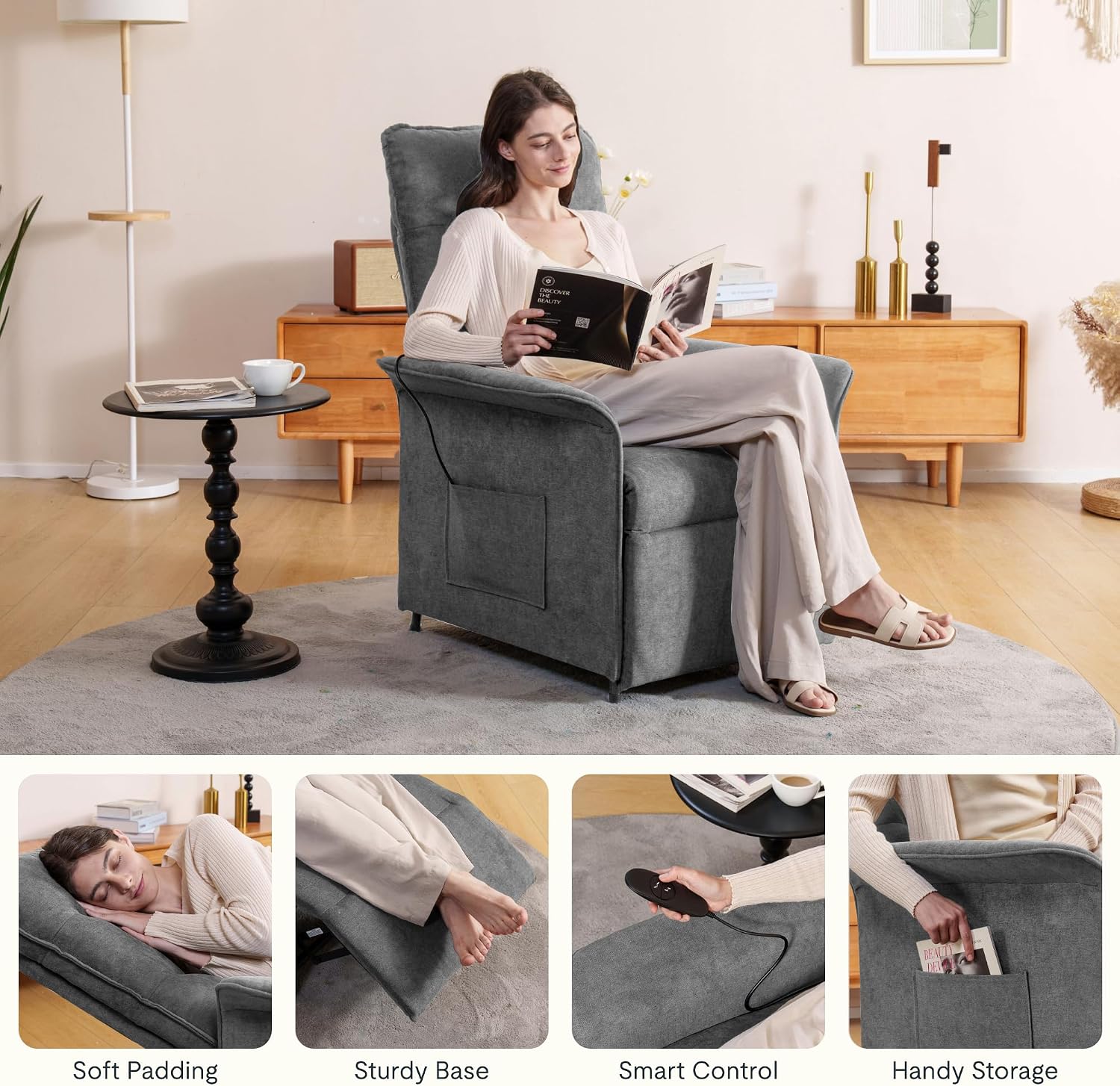 Thumbnail 4 de FLEXISPOT Sillón Relax Eléctrico Reclinable con Respaldo 🛋