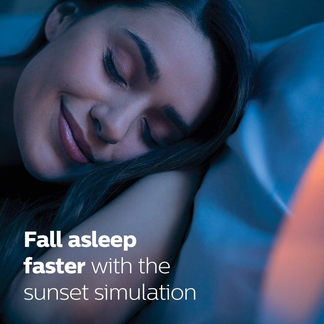 Detalle de Philips Wake Up Light HF3519/01 — Sunrise Simulation Alarm Clock
