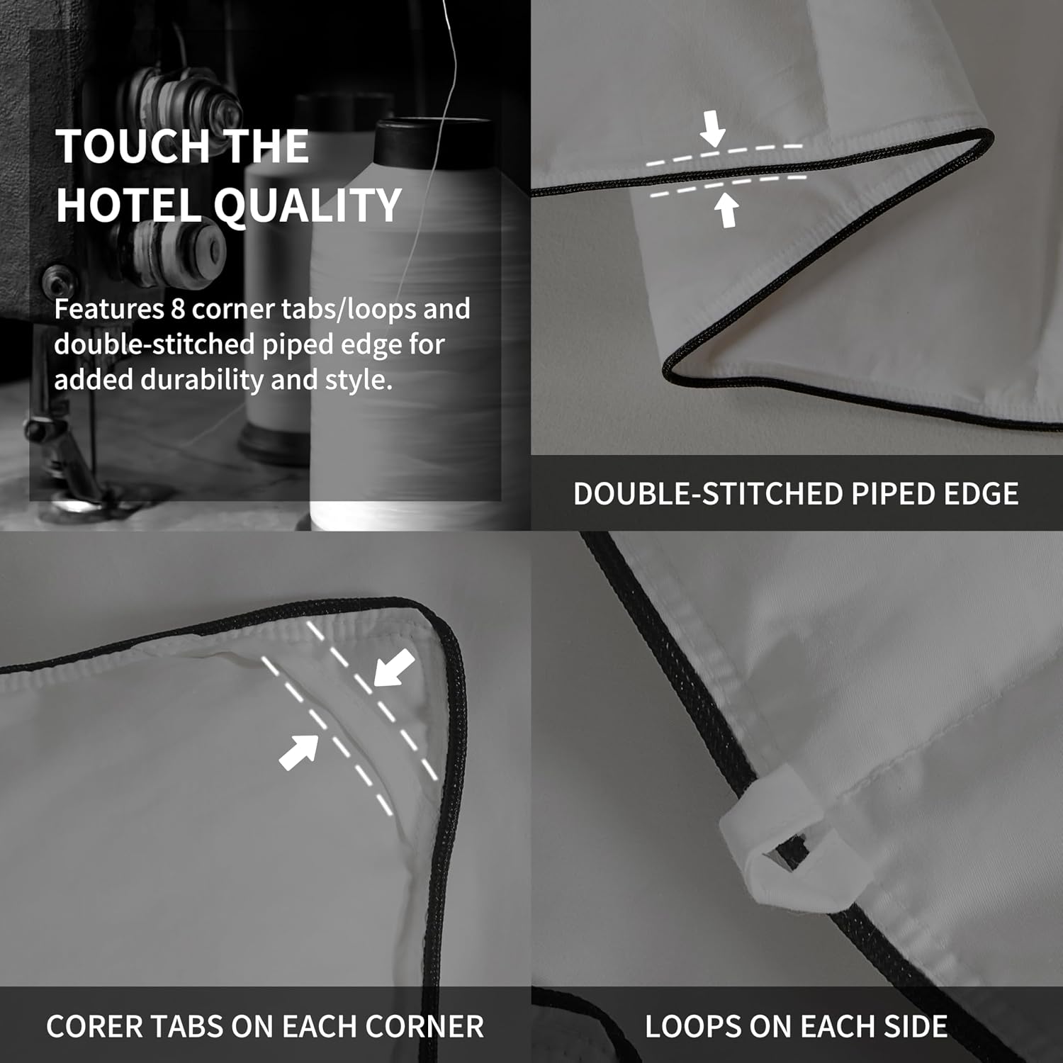 Thumbnail 3 de SAPHREAS King Goose Feather & Down Duvet 225x220cm