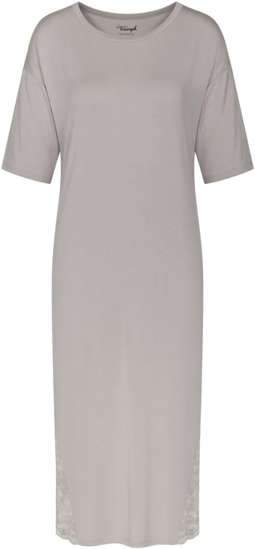 Detalle de Triumph Women's Timeless Sensuality NDK SSL Nightgown — A sensible pick from Triumph Sleepwear