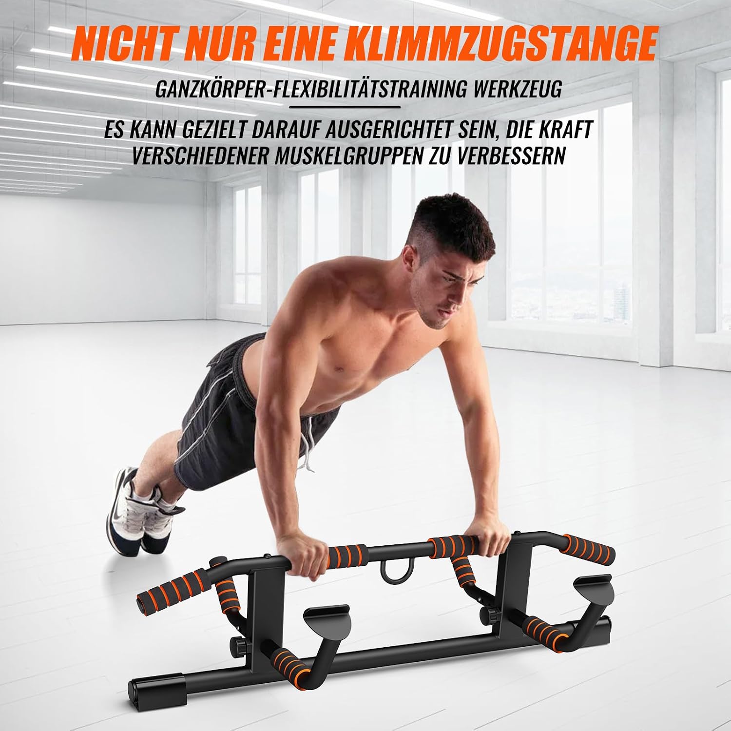 Thumbnail 4 de AmazeFan Klimmzugstange 2024 Upgrade für Türrahmen 🏋