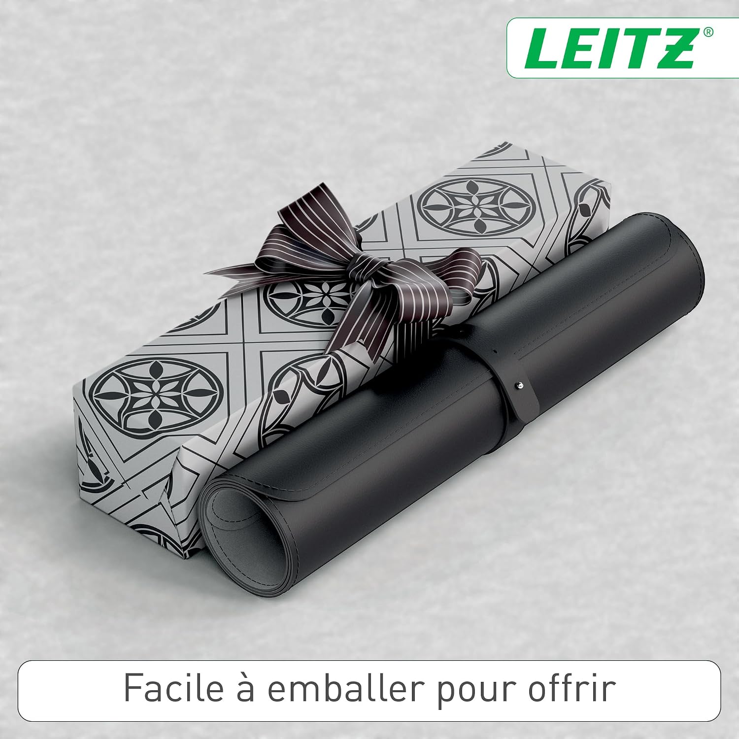 Thumbnail 5 de Tapis de bureau grand format Leitz — Sous-main imperméable 80x40 cm, noir