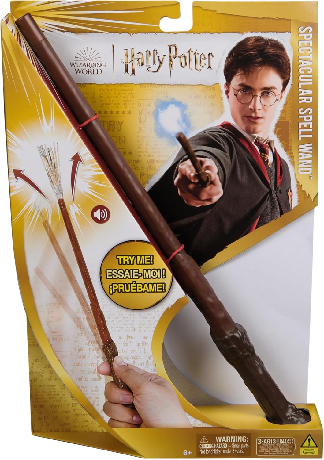 Detalle de Harry Potter 11-inch Spectacular Spell Wand 🪄