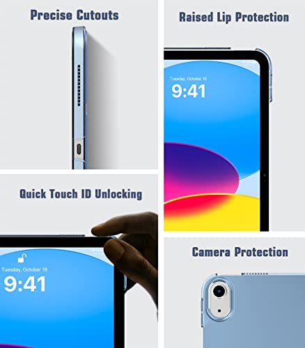 Thumbnail 5 de TiMOVO Coque pour iPad A16 11 Pouces / iPad 10ème Génération 10,9" Bleu Abysse