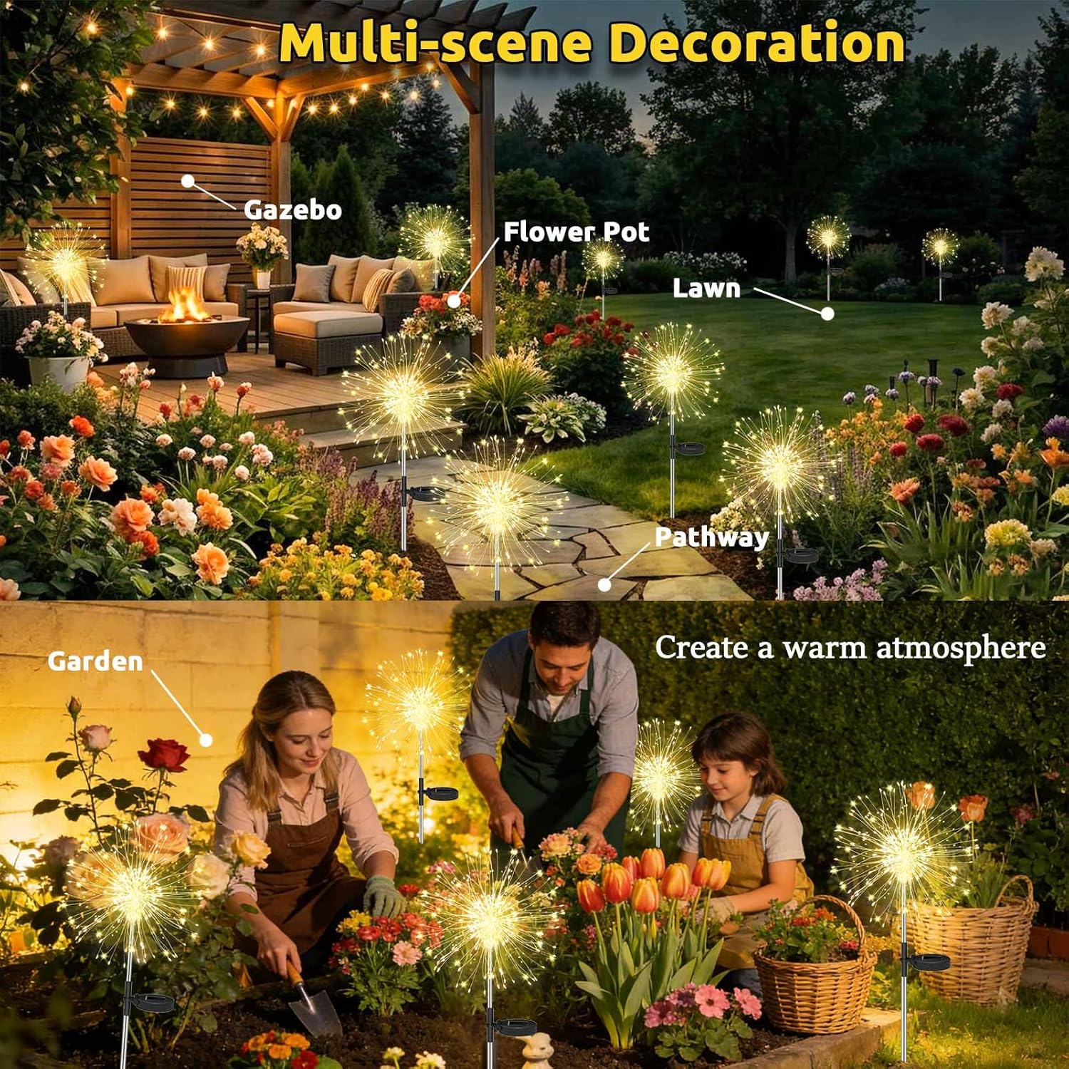 Thumbnail 4 de Joycome Garden Solar Lights 2 Pack