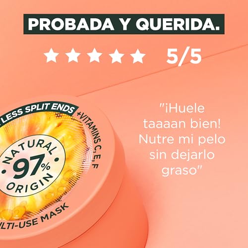 Detalle 2 de Garnier Fructis Set 3: Champú, Tratamiento y Mascarilla 🍍