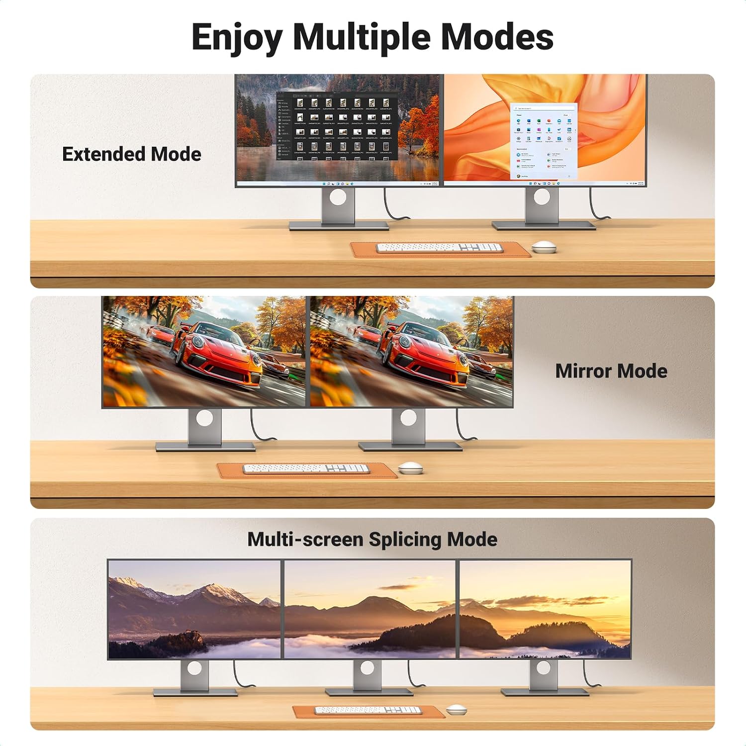 Thumbnail 4 de UGREEN 4K DisplayPort to HDMI Cable 2m