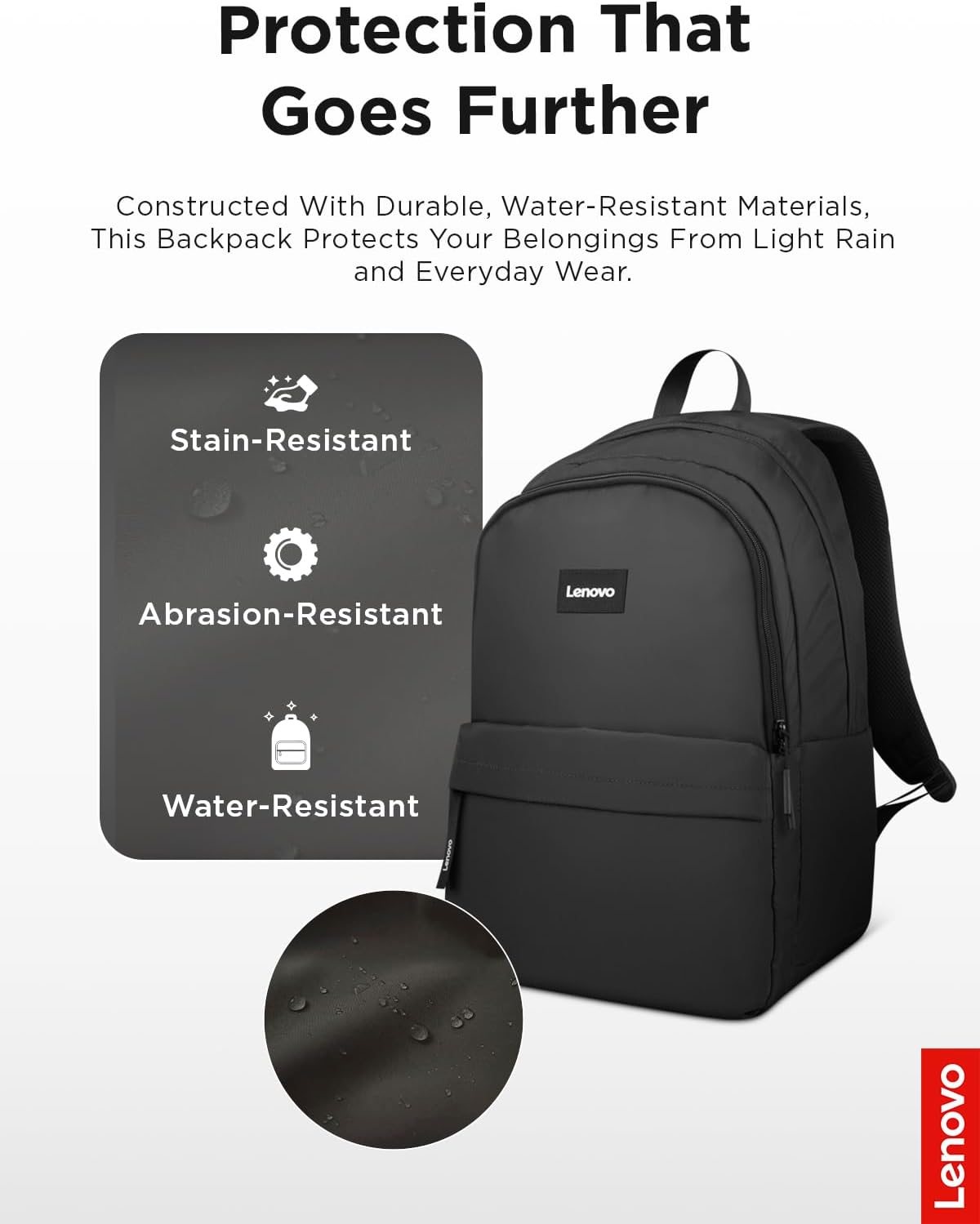 Detalle de Lenovo Commuter Backpack 30L