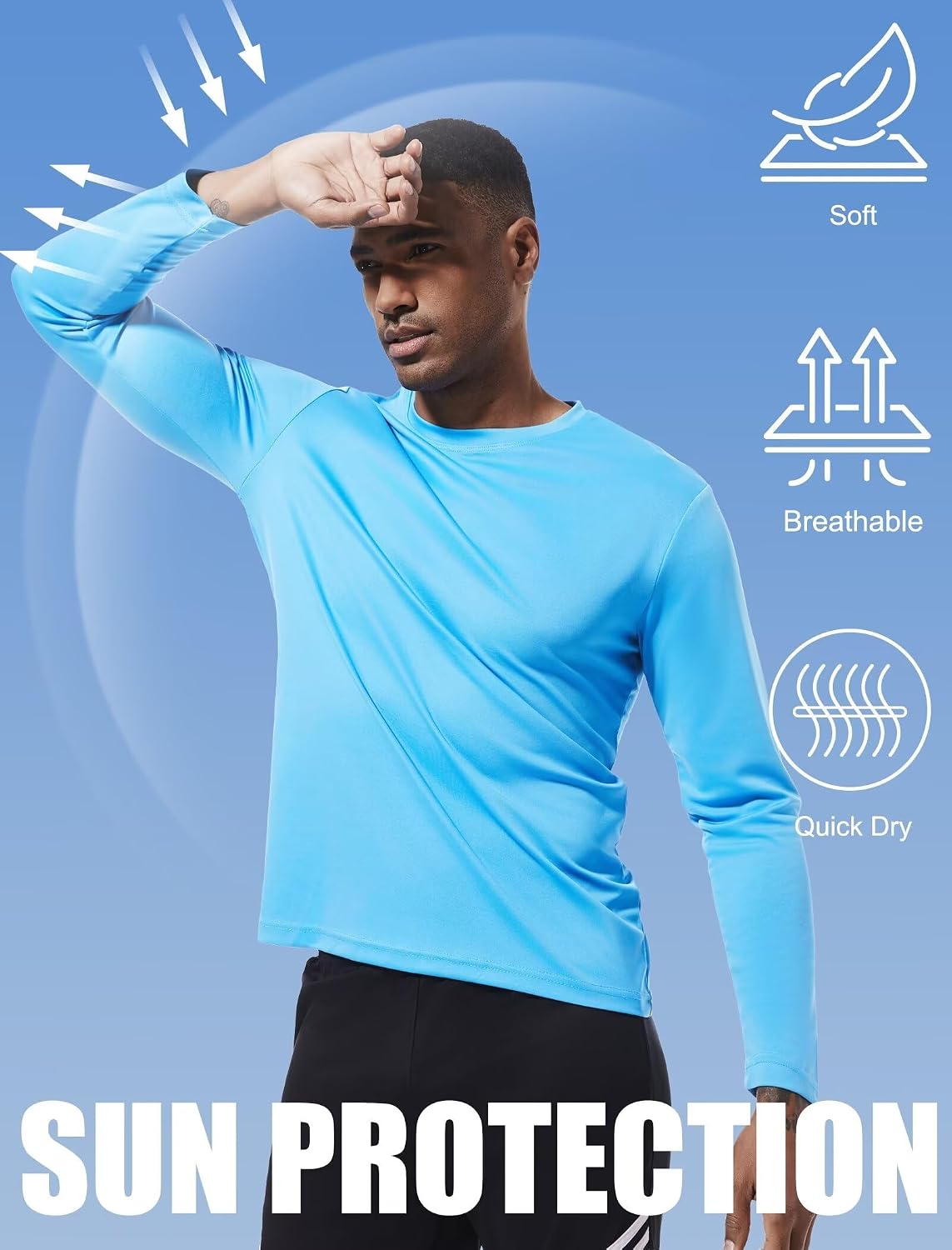 Thumbnail 6 de OYGSieg Long Sleeve Moisture Wicking Tee