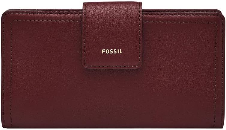 Thumbnail 4 de FOSSIL Clutch aus echtem Leder – kompakte Geldbörse mit 12 Kartenfächern und viel Organisation