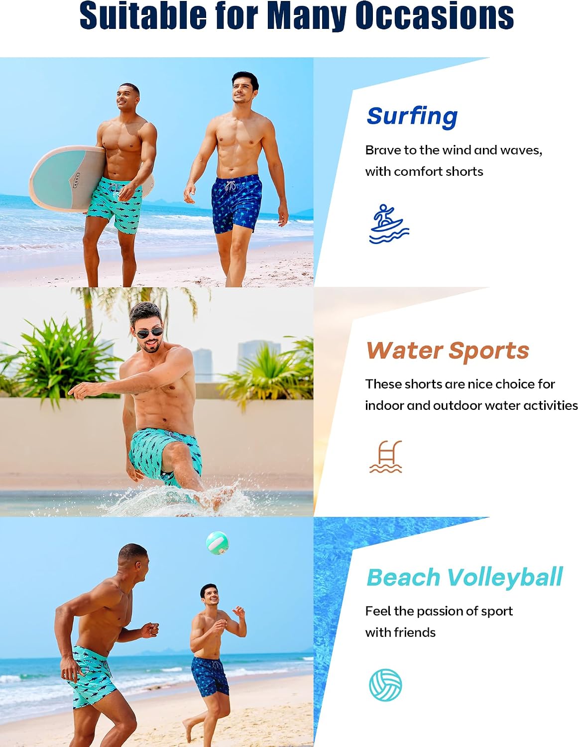 Detalle de 5 Inch Compression Liner Swim Trunks