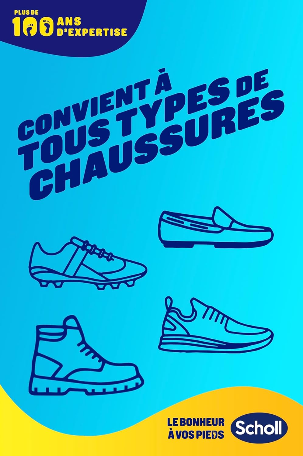 Detalle de Scholl Spray Fresh Step Déodorant Pieds Lot de 6 – fraîcheur 24h et neutralisation des odeurs