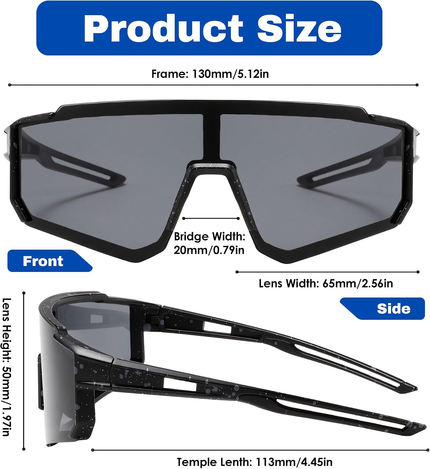 Thumbnail 2 de Dreaku Kinder-Fahrradbrille 3er Set