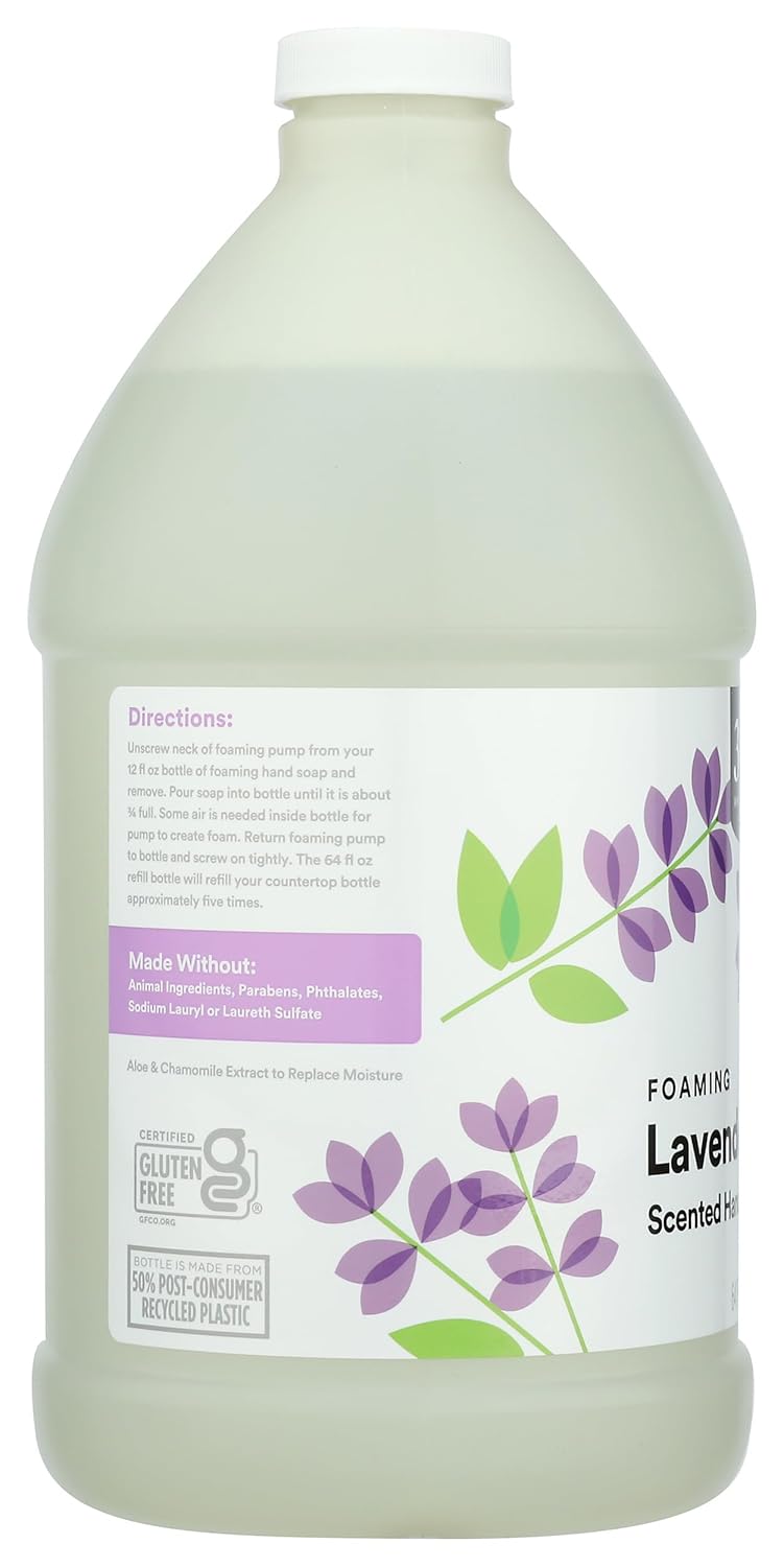 Thumbnail 2 de 365 by Whole Foods Market Lavender Foaming Hand Soap Refill, 64 fl oz