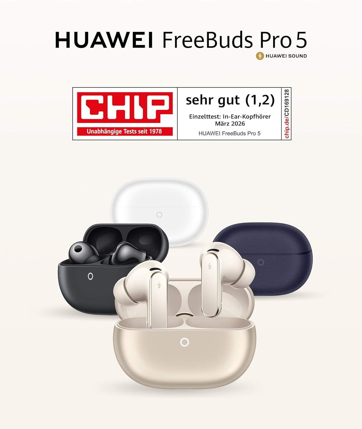 Thumbnail 1 de HUAWEI FreeBuds Pro 5 Kabellos Kopfhörer