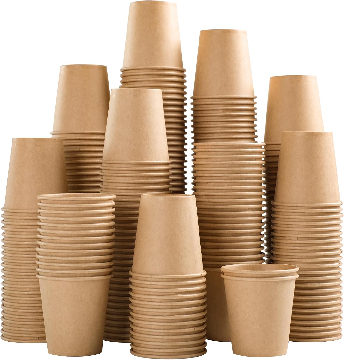 Thumbnail 6 de Kraft paper coffee cups 300 pack 12 oz