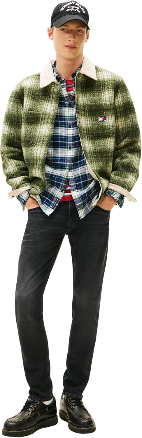 Detalle de Tommy Jeans Sottile Unisex-Adulto: stile senza tempo, comfort quotidiano