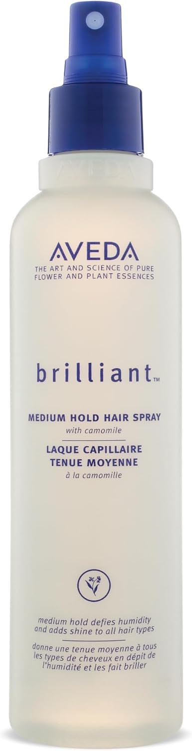 Detalle de Aveda Brilliant Medium Hold Hair Spray – Non-Aerosol, 250ml