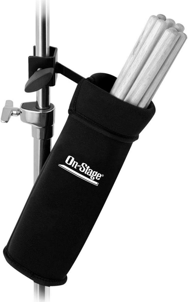 Detalle de On-Stage DA100 Drum Stick Holder, neoprene pocket for 8 pairs
