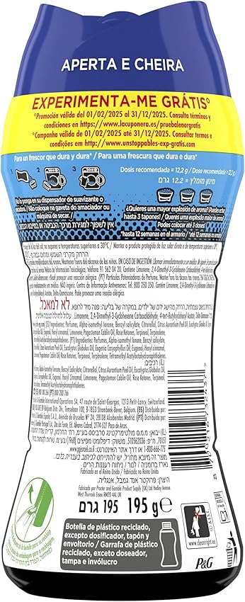 Thumbnail 3 de Lenor UNstoppables Perlas de Perfume 🌸 para Ropa, 96 Lavados