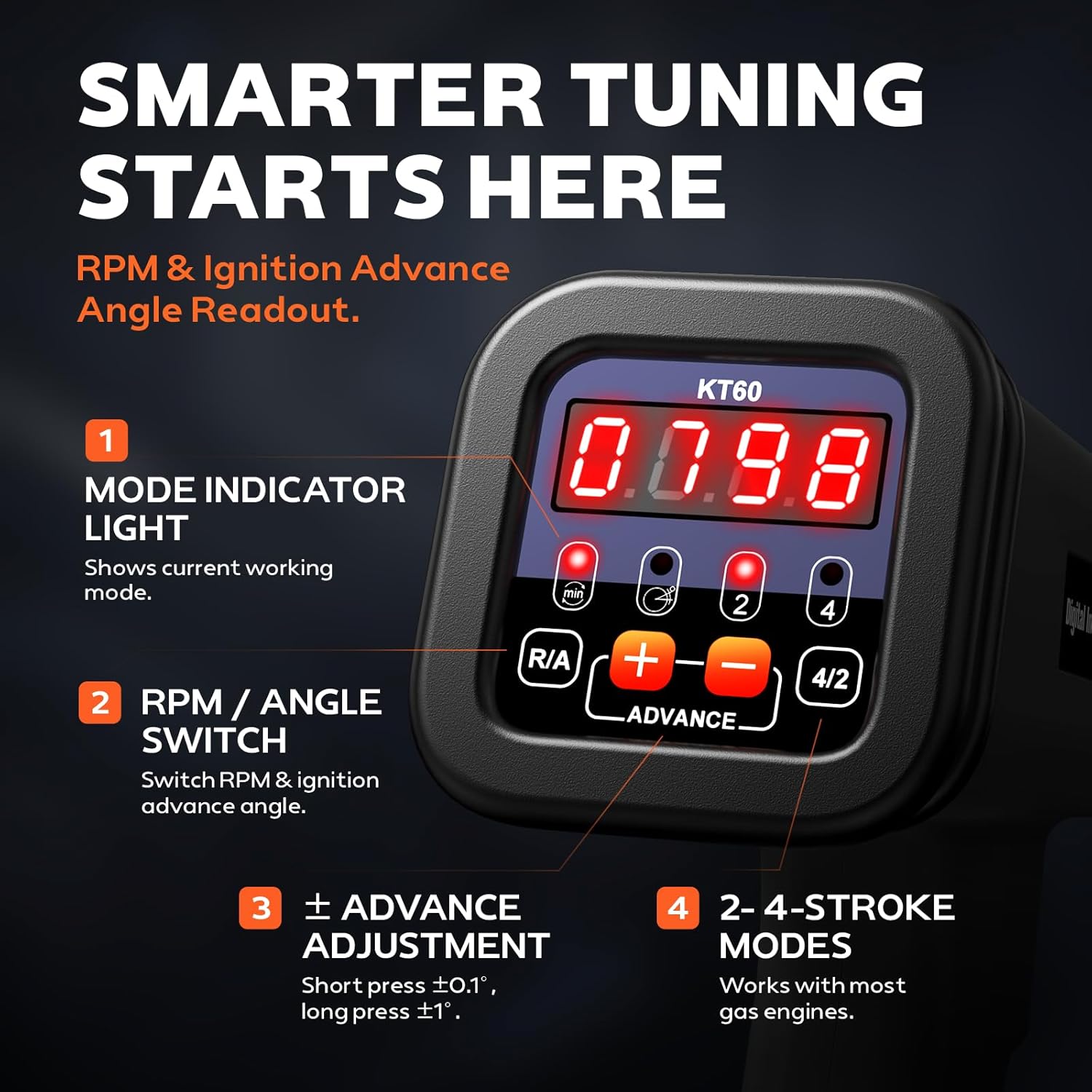 Thumbnail 3 de KZYEE KT60 Digital Timing Light