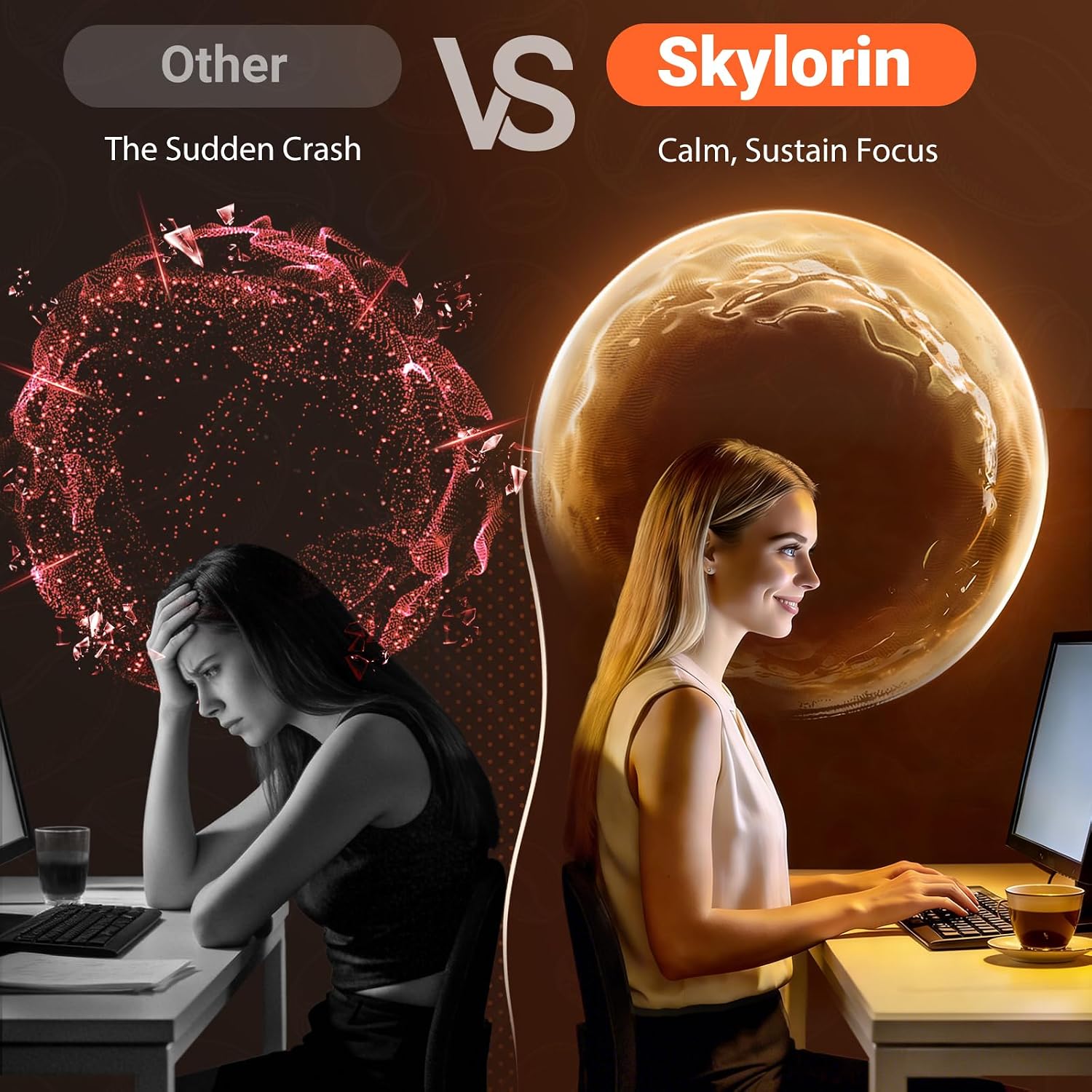 Detalle 2 de Skylorin Mushroom Coffee 30 Sticks