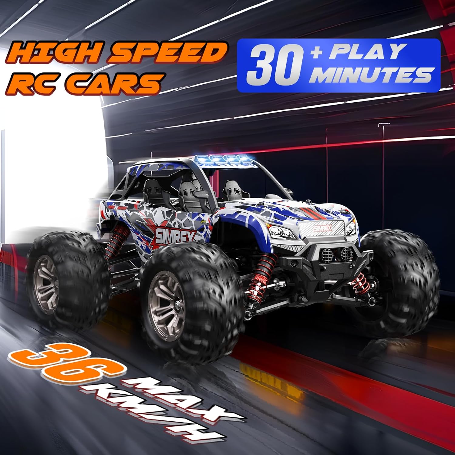 Detalle 2 de SIMREX 1/16 4WD 36 KPH RC Truck