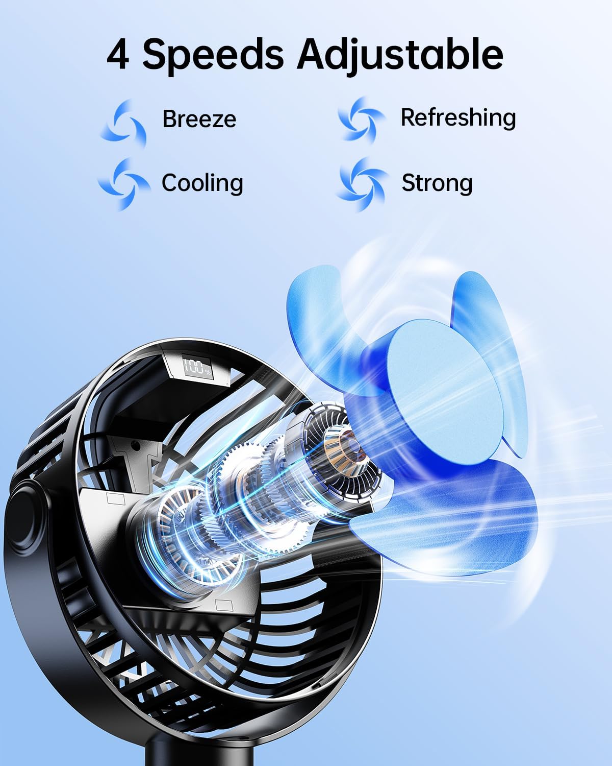 Thumbnail 3 de SWEETFULL Portable pram fan 4000mAh