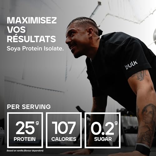 Thumbnail 3 de Bulk Isolat de Protéine de Soja – Protéine Vegan en Poudre, Chocolat, 1 kg