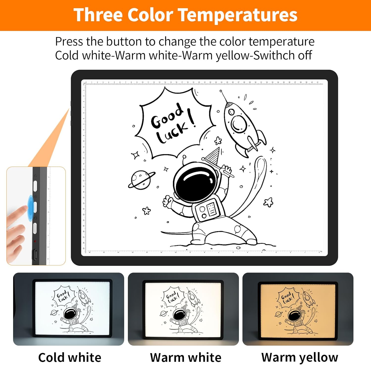 Thumbnail 4 de Elice Magnetic A3 Light Board — LED tracing pad 📷