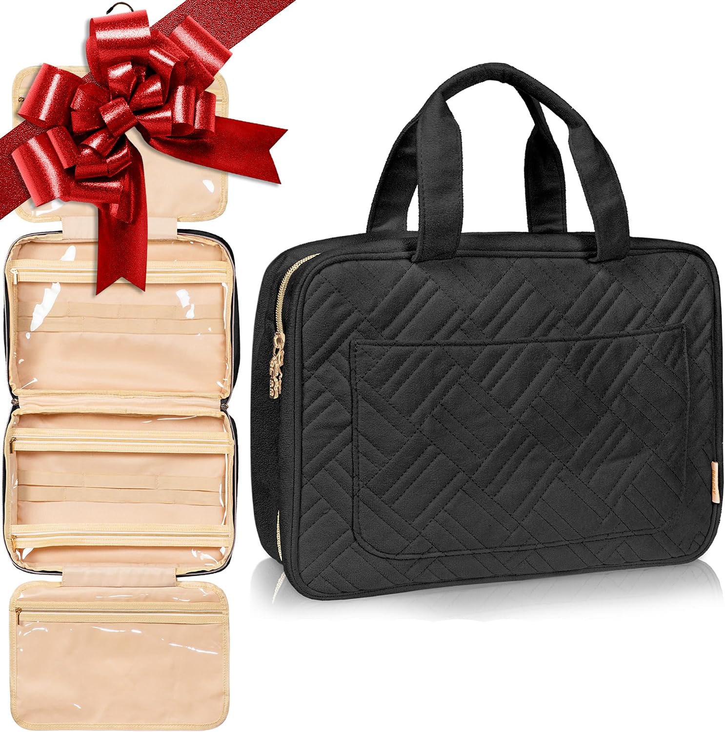 Detalle 1 de BOACAY Hanging Travel Toiletry Bag for Women