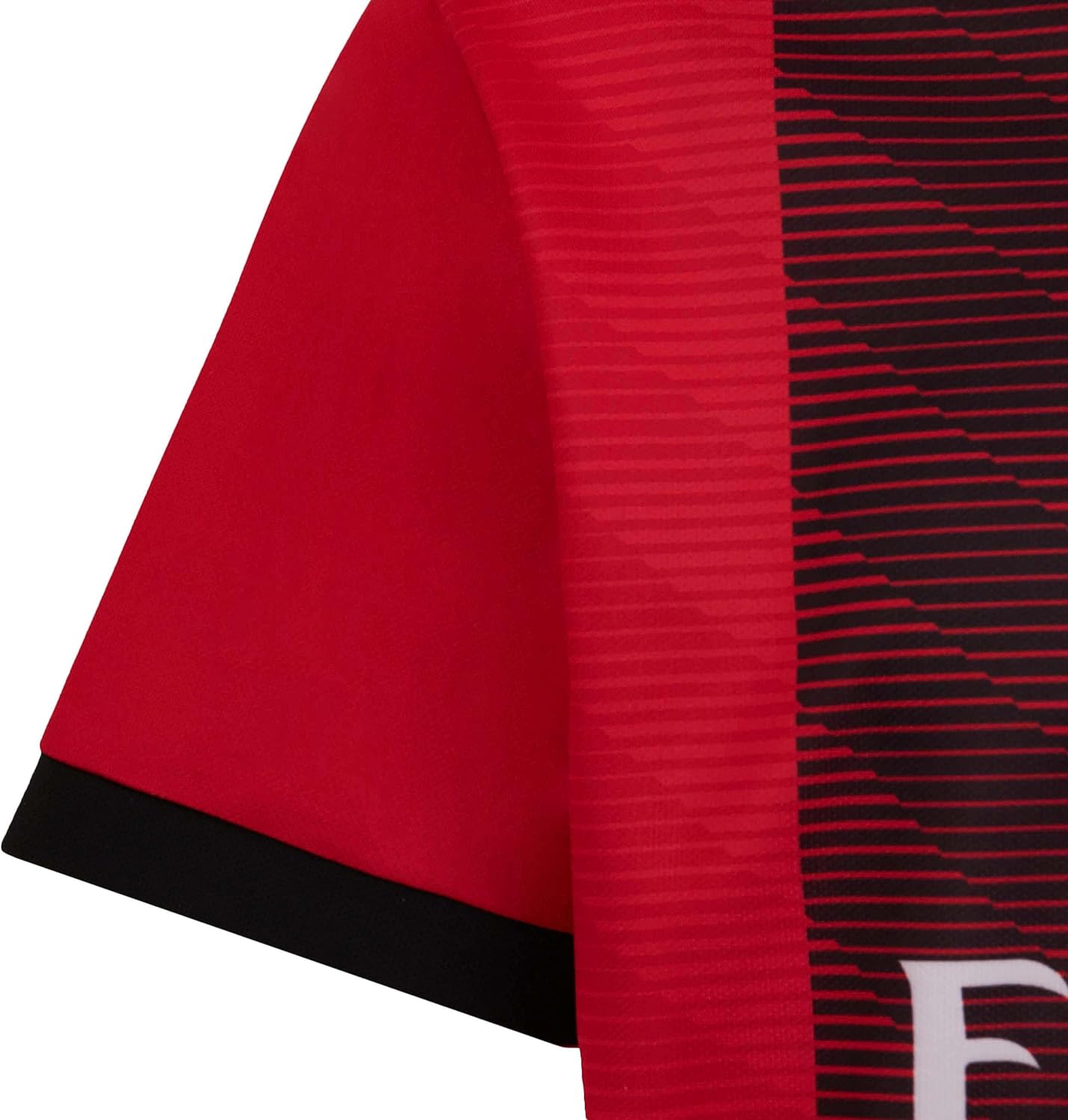 Detalle de AC Milan TKD23 – oficjalna koszulka domowa 2023/24, Rafa Leão 10