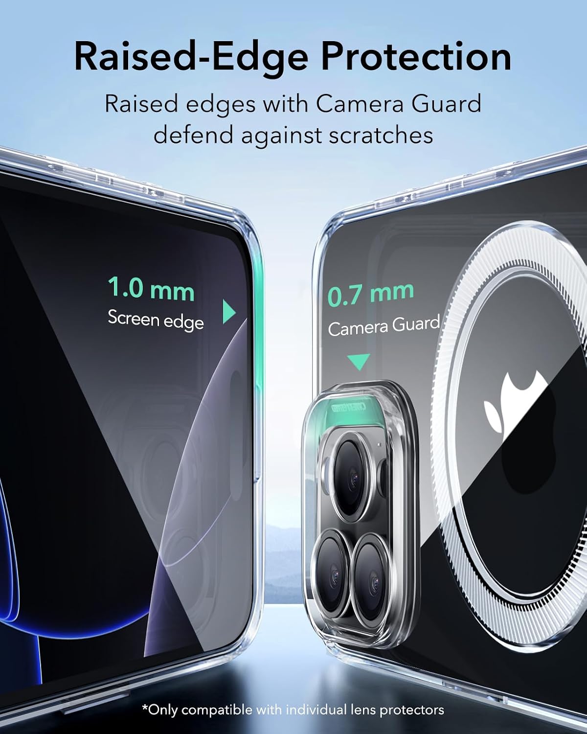 Thumbnail 6 de ESR for iPhone 16 Pro Case with MagSafe — Clear, Ultra‑Thin, Shockproof