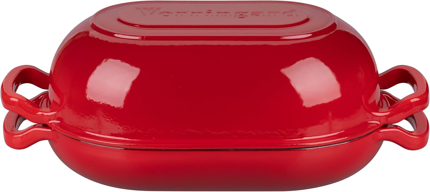 Thumbnail 6 de VORRINGARD 5QT Enameled Cast Iron Dutch Oven 🍲