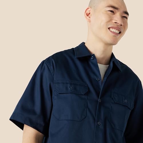 Detalle 2 de Chemise Amazon Essentials, manches courtes, anti-tache ⚙