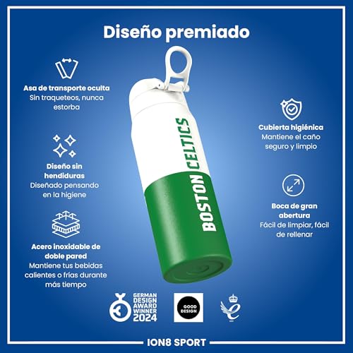 Thumbnail 5 de ion8 NBA Boston Celtics Botella térmica 750 ml 🧃