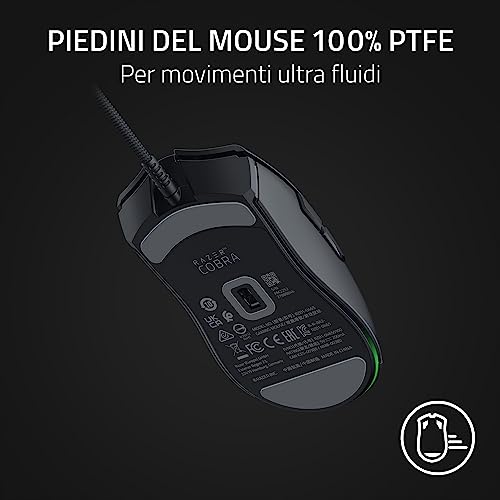 Thumbnail 8 de Razer Cobra – Mouse da gioco cablato leggero con Chroma RGB e switch di terza generazione