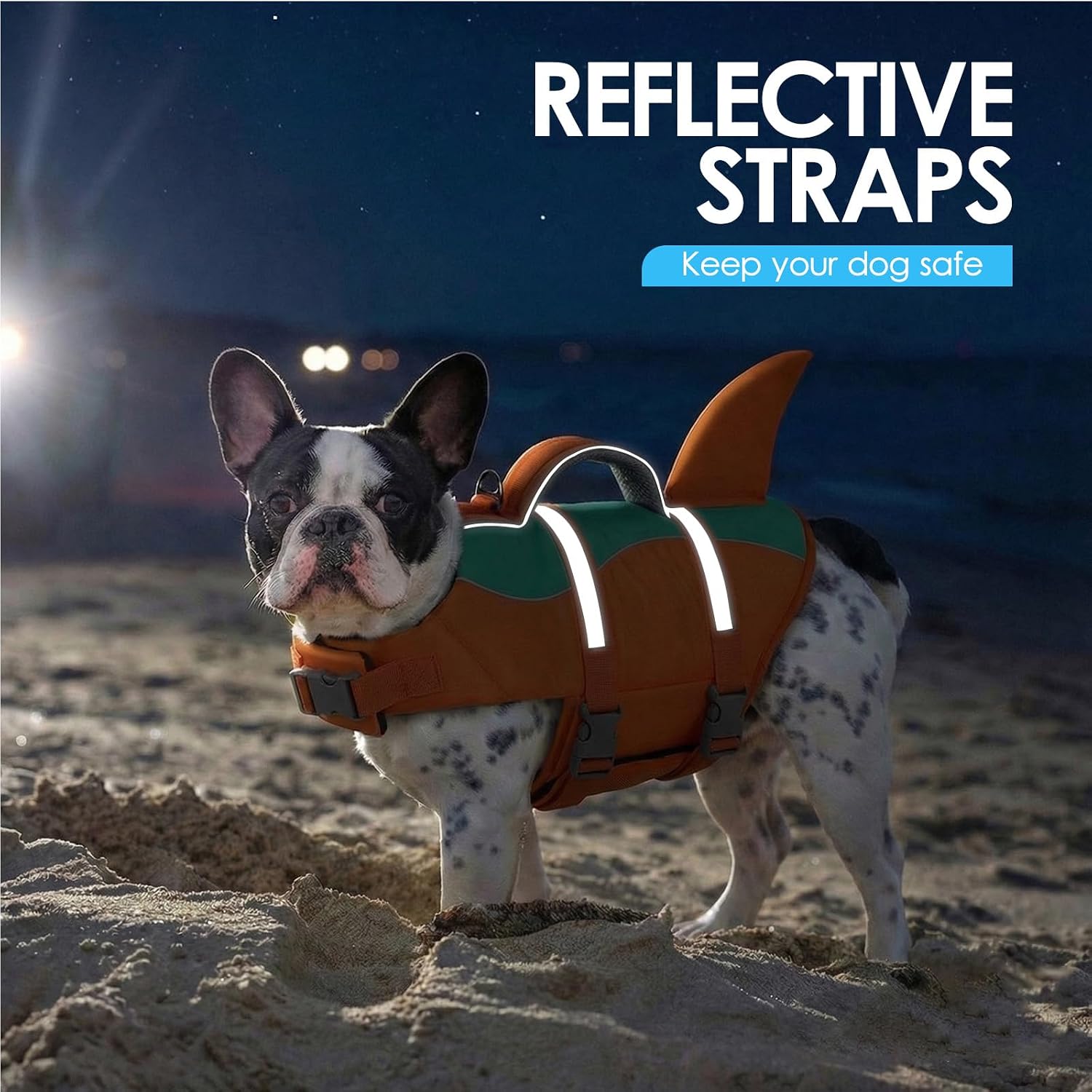 Detalle 1 de AOFITEE Dog Life Vest XL